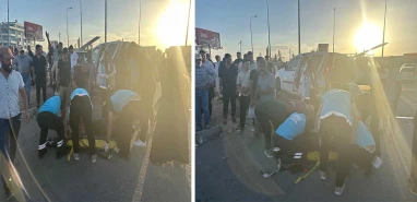 Şanlıurfa’da akşam saatlerinde feci kaza! 2’si ağır 4 yaralı