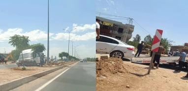 Şanlıurfa’da hatalı sollama kaza getirdi!