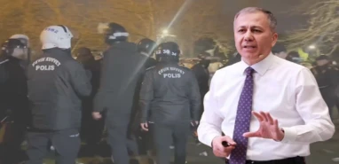Bakan Yerlikaya açıkladı: Gösterilerde 16 polis yaralandı