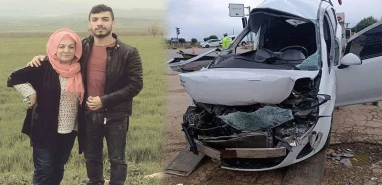 Anne ve oğlu aynı kazada öldü!