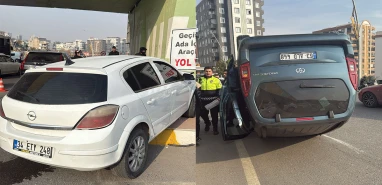 Şanlıurfa’da feci kazada otomobil takla attı! Yaralı var