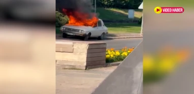 TBMM önünde 'Beyaz Toros' yakıldı: 1 kişi gözaltında!