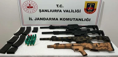 Şanlıurfa’da jandarmadan yasa dışı silah bulunduran şahıslara operasyon!