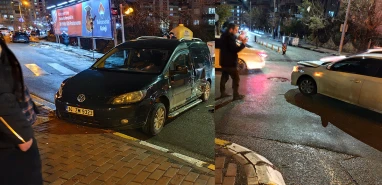 Şanlıurfa’da gece saatlerinde araçlar çarpıştı