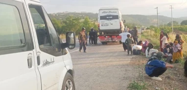 Mevsimlik tarım işçilerin aracı bağlandı! Tepkiler gecikmedi