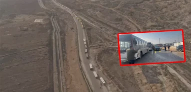 Gerilim tırmanıyor! Halep’te YPG’liler kendilerini taşıyacak otobüsleri hedef aldı