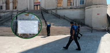 Şanlıurfa’da deprem camide hasara yol açtı! İbadete kapatıldı