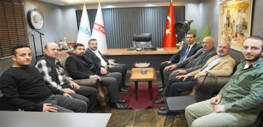 Şanlıurfa Saadet Partisinden Gazete İpekyol’a 10 Ocak ziyareti