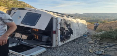 Fıstık işçileri yaptı! 19 yaralı