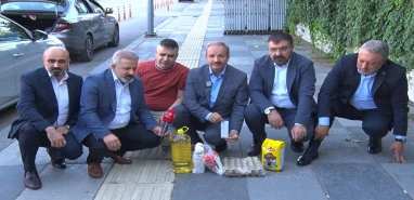 Sağlık-Sen'den bin liralık taban aylığına market alışverişiyle tepki! 5 ürün...