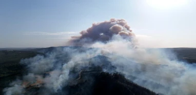 Çanakkale'de 5 köy tahliye edildi! Yangın devam ediyor...