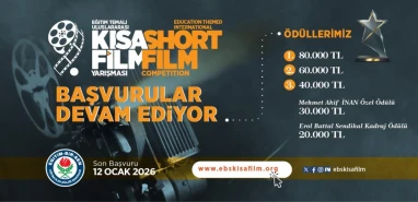 Para ödüllü Kısa Film Yarışması'na başvurular sürüyor! Tema: Eğitim