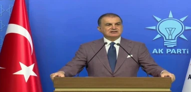 AK Parti Sözcüsü Ömer Çelik: Cumhurbaşkanı adayımız Sayın Erdoğan'dır