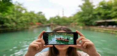 Şanlıurfa’da sonbahar masalı: Görenler fotoğraf makinesine sarılıyor!