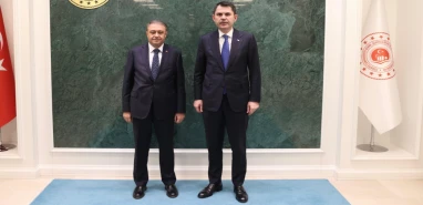 Ankara'da Şanlıurfa görüşmesi... Vali Şıldak'tan Bakan Kurum'a ziyaret