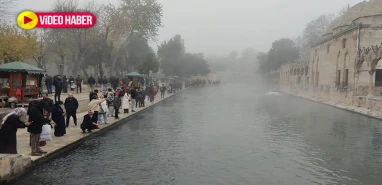 Şanlıurfa'nın maşallahı var! Sisli havaya rağmen akın akın...
