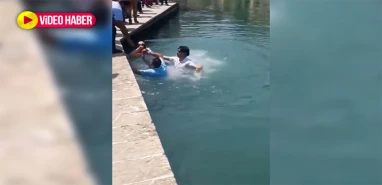 Şanlıurfa'da korku dolu anlar kamerada