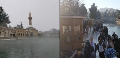Balıklıgöl'de dondurucu sessizlik bozuluyor! Meteoroloji müjdeyi verdi