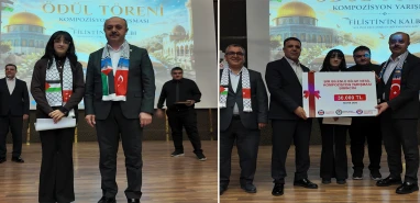 Şanlıurfalı öğrenciden ayakta alkışlanacak hareket! Ödülünü Gazze’ye bağışladı