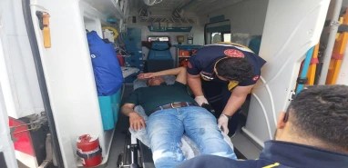 Şanlıurfa’da takımın haline dayanamayan başkan hastanelik oldu