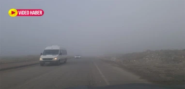 Yine etkili oldu!  Şanlıurfa bu kış bulutlarla içli dışlı