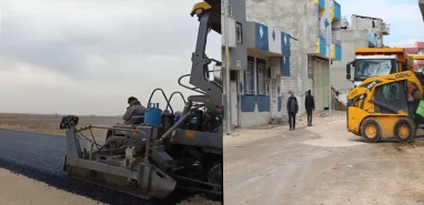 Şanlıurfa'da böyle asfalt yok