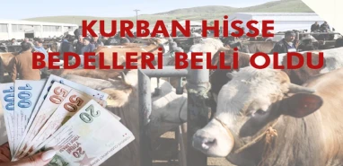 Kurban Bayramı'na sayılı günler kaldı: Hisse bedelleri belli oldu