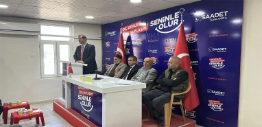 Şanlıurfa'da Saadet Partisi kongresi yapıldı yeni başkan belli oldu