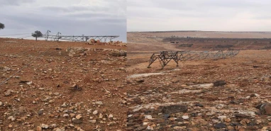 Şanlıurfa'nın komşu ilinde elektrik direği hırsızlığı: 3,4 milyon TL’lik zarar