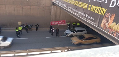 Şanlıurfa'da motorize polis ekibi kaza yaptı! Yaralı var...