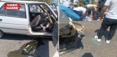 Şanlıurfa'da korkunç kaza! Otomobiller çarpıştı: 4 yaralı...