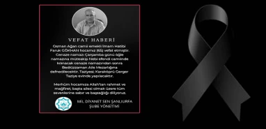 Şanlıurfa’da emekli imam hatibi hayatını kaybetti