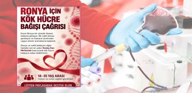 Şanlıurfa’da lösemiyle mücadele eden minik Ronya için kök hücre bağışçısı aranıyor
