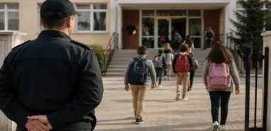 Okul güvenliği  için 31 bin görevli sahada