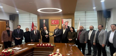 TİMBİR heyetinden Başkan Gülpınar'a ziyaret!