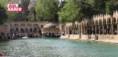 Şanlıurfa’da güneş yüzünü gösterdi: Balıklıgöl ve çarşılar doldu