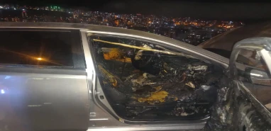 Şanlıurfa’daki  otomobil yangınının perde arkası şaşırttı