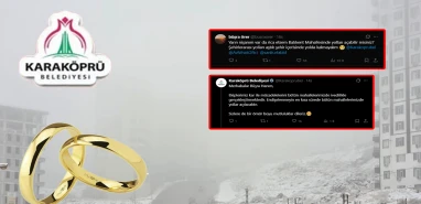 Şanlıurfa'da bir kadın "Nişanım var" diyerek belediyeye seslendi! Belediyenin cevabı gülümsetti