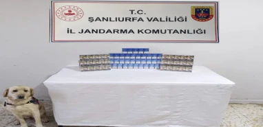 Şanlıurfa’da yapılan aramalarda yüzlerce paket ele geçirildi