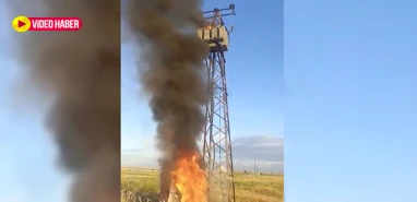 Şanlıurfa’da trafo yangının bedeli ağır oldu: 250 bin TL zarar