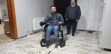 Şanlıurfa’da engelli gencin hayali gerçek oldu
