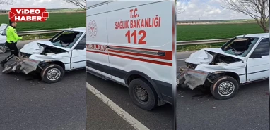 Şanlıurfa–Mardin kara yolunda feci kaza! 4 yaralı...