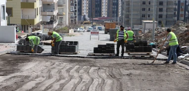 Karaköprü'deki yeni yerleşim alanlarına 'altyapı' desteği