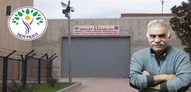 DEM Parti heyeti PKK’nın feshi sonrası ilk kez İmralı’da