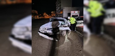 Şanlıurfa'da gece saatlerinde korkutan kaza!
