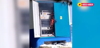 Şanlıurfa'da trafo yangını paniğe neden oldu (18.08.2025)