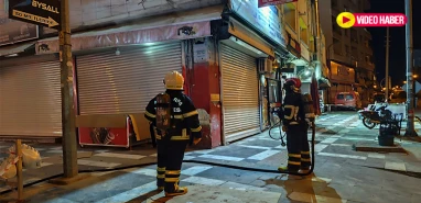 Şanlıurfa'da iş yerinde korkutan yangın