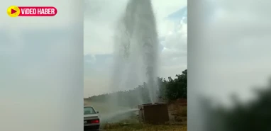 Şanlıurfa'da boru patladı: Tarlaları su bastı