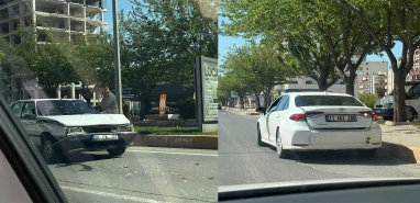 Şanlıurfa'da iki araç çarpıstı: Maddi hasarlı kaza trafiği aksattı
