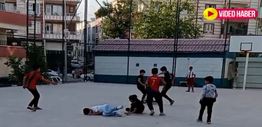 Şanlıurfa’da betonda yaralanan çocuklar çim saha istiyor